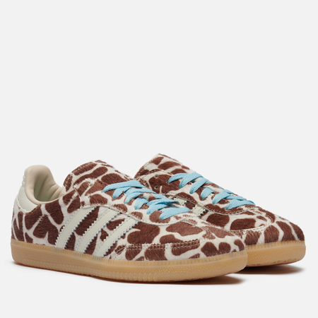 Женские кроссовки adidas Originals Samba OG, цвет бежевый, размер 39.5 EU