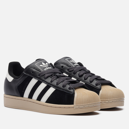 Кроссовки adidas Originals Superstar II, цвет чёрный, размер 40 EU