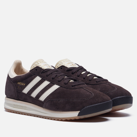 Мужские кроссовки adidas Originals SL 72 RS, цвет коричневый, размер 45.5 EU