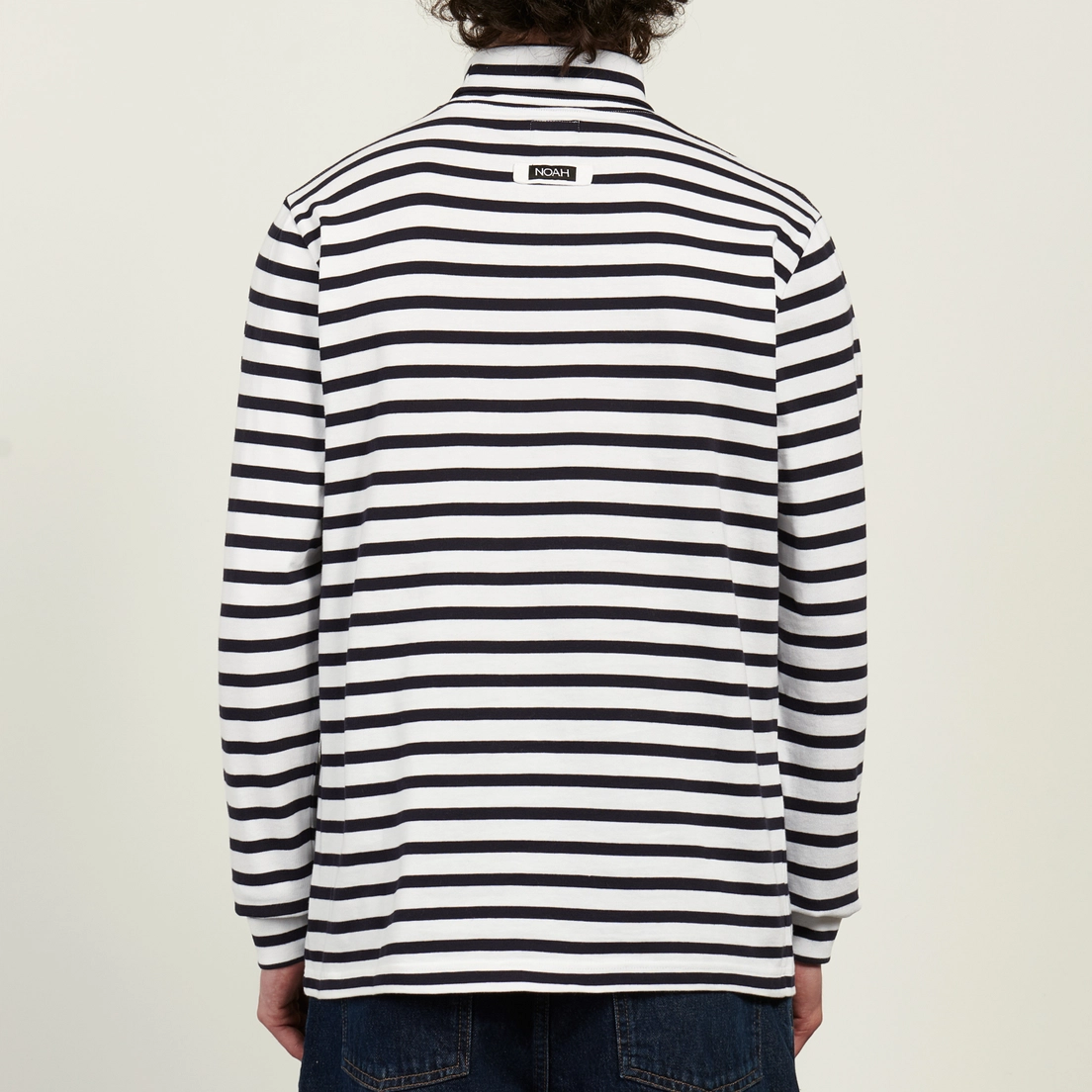 NOAH Мужская толстовка Breton Stripe Turtleneck