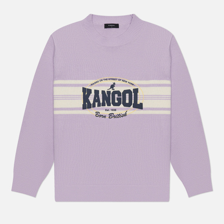   Brandshop Мужской свитер Kangol College Varsity, цвет фиолетовый, размер S