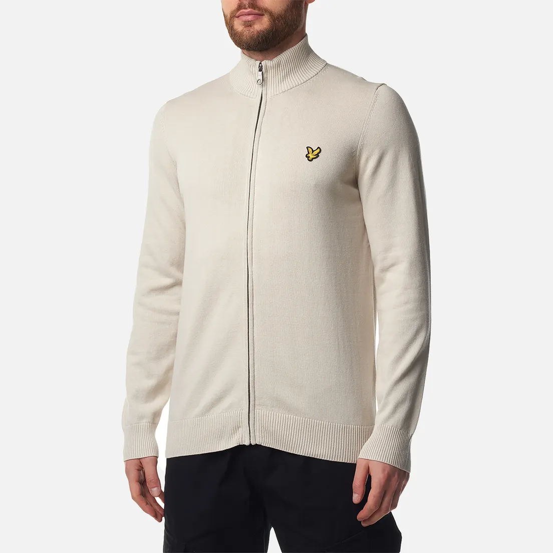 Lyle & Scott Мужской свитер Full Zip Regular Fit