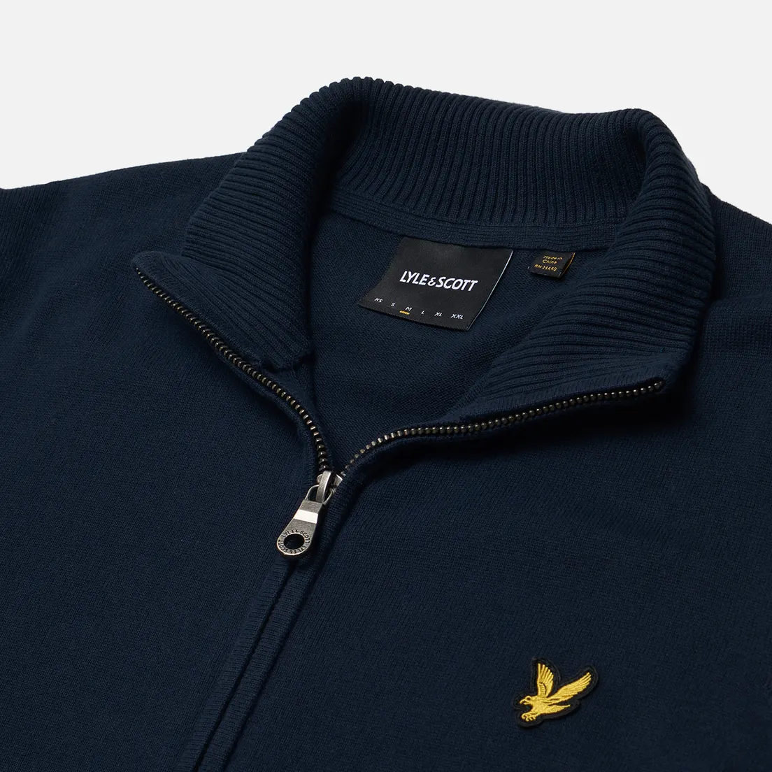 Lyle & Scott Мужской свитер Full Zip Regular Fit