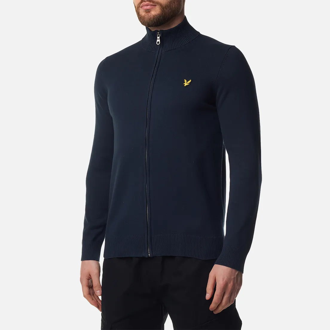 Lyle & Scott Мужской свитер Full Zip Regular Fit