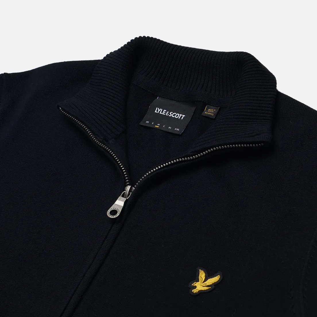 Lyle & Scott Мужской свитер Full Zip Regular Fit