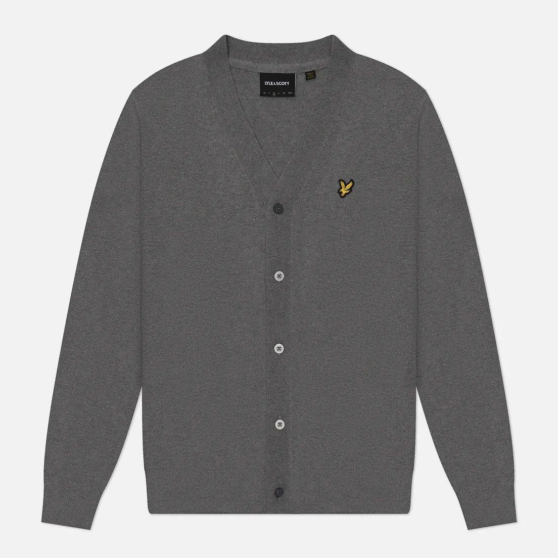 Lyle & Scott Мужской кардиган Cotton Merino V Neck