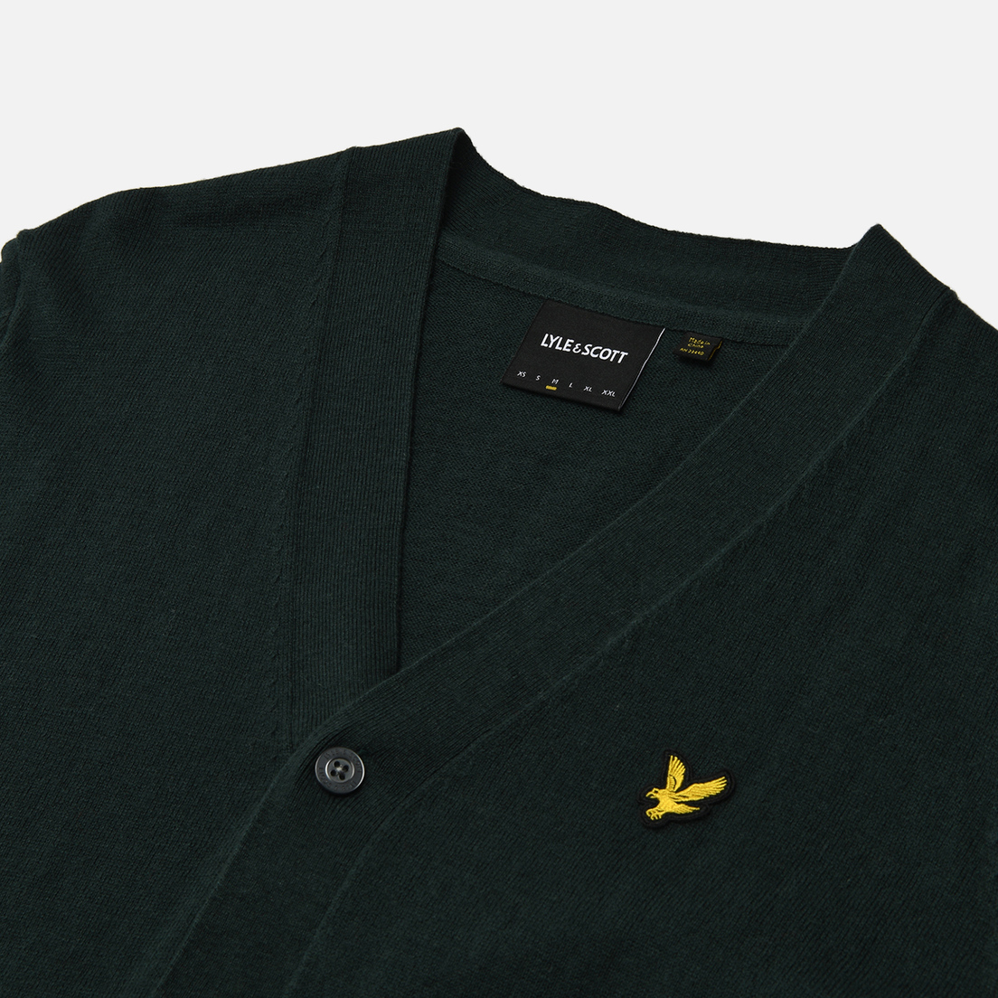 Lyle & Scott Мужской кардиган Cotton Merino V Neck