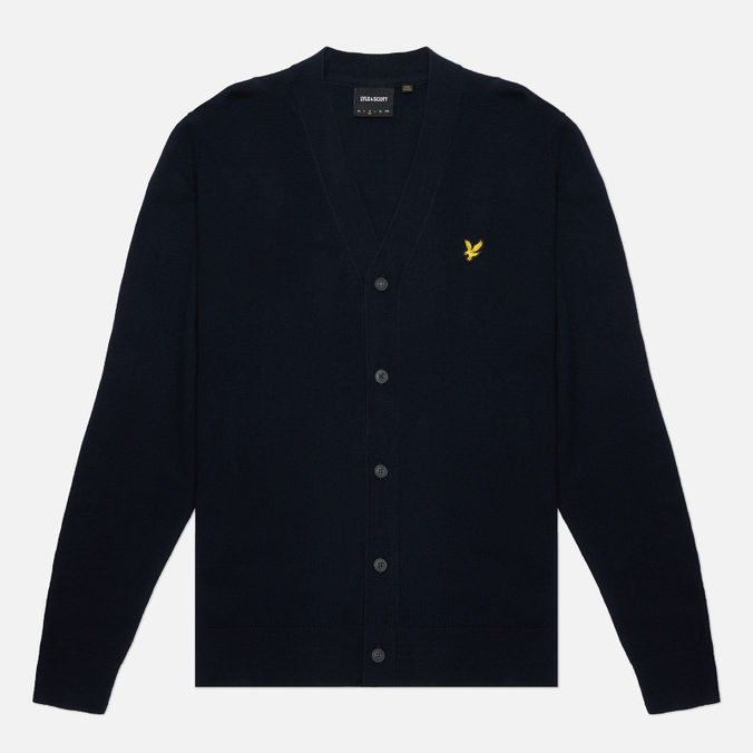 Мужской кардиган Lyle & Scott Cotton Merino V Neck