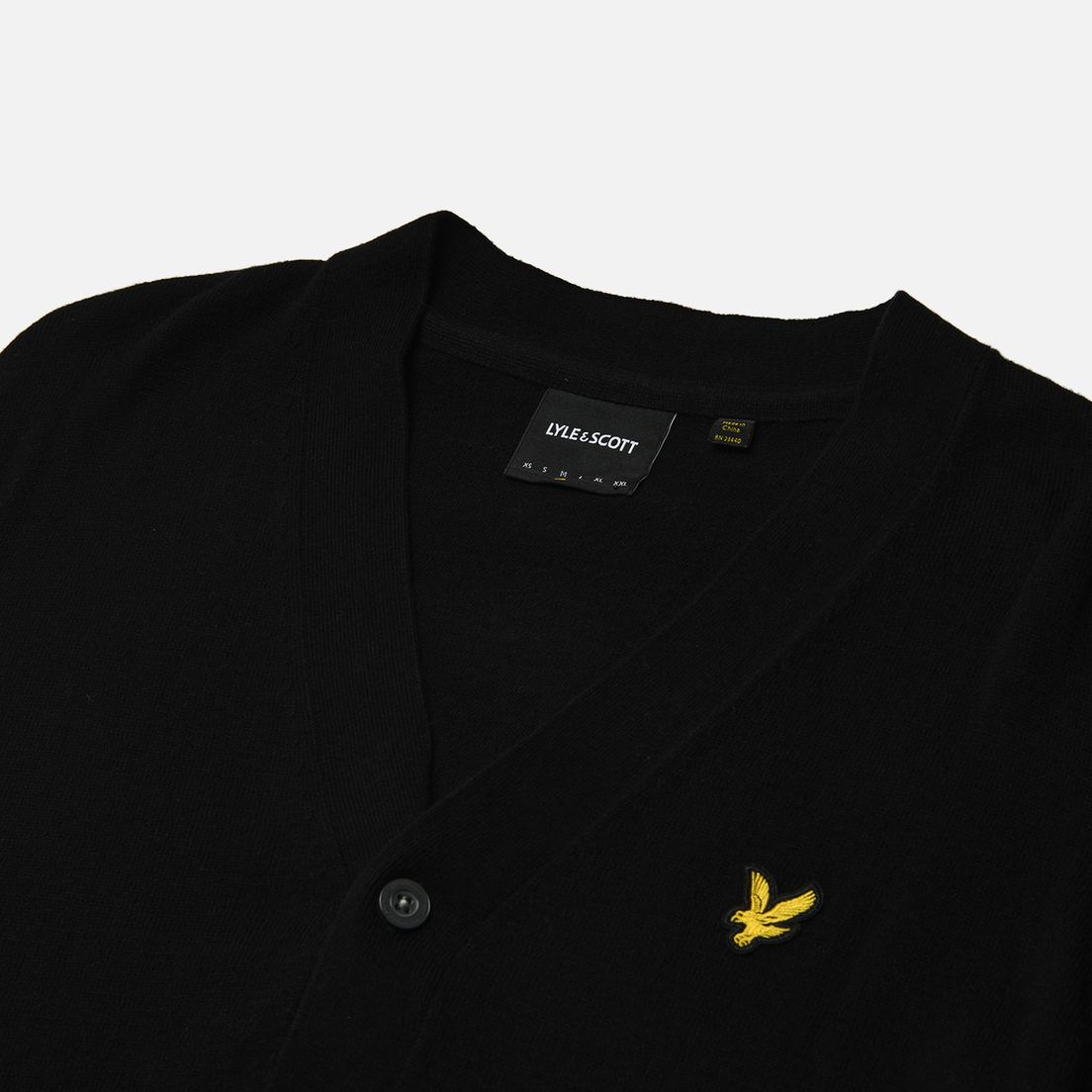 Lyle & Scott Мужской кардиган Cotton Merino V Neck