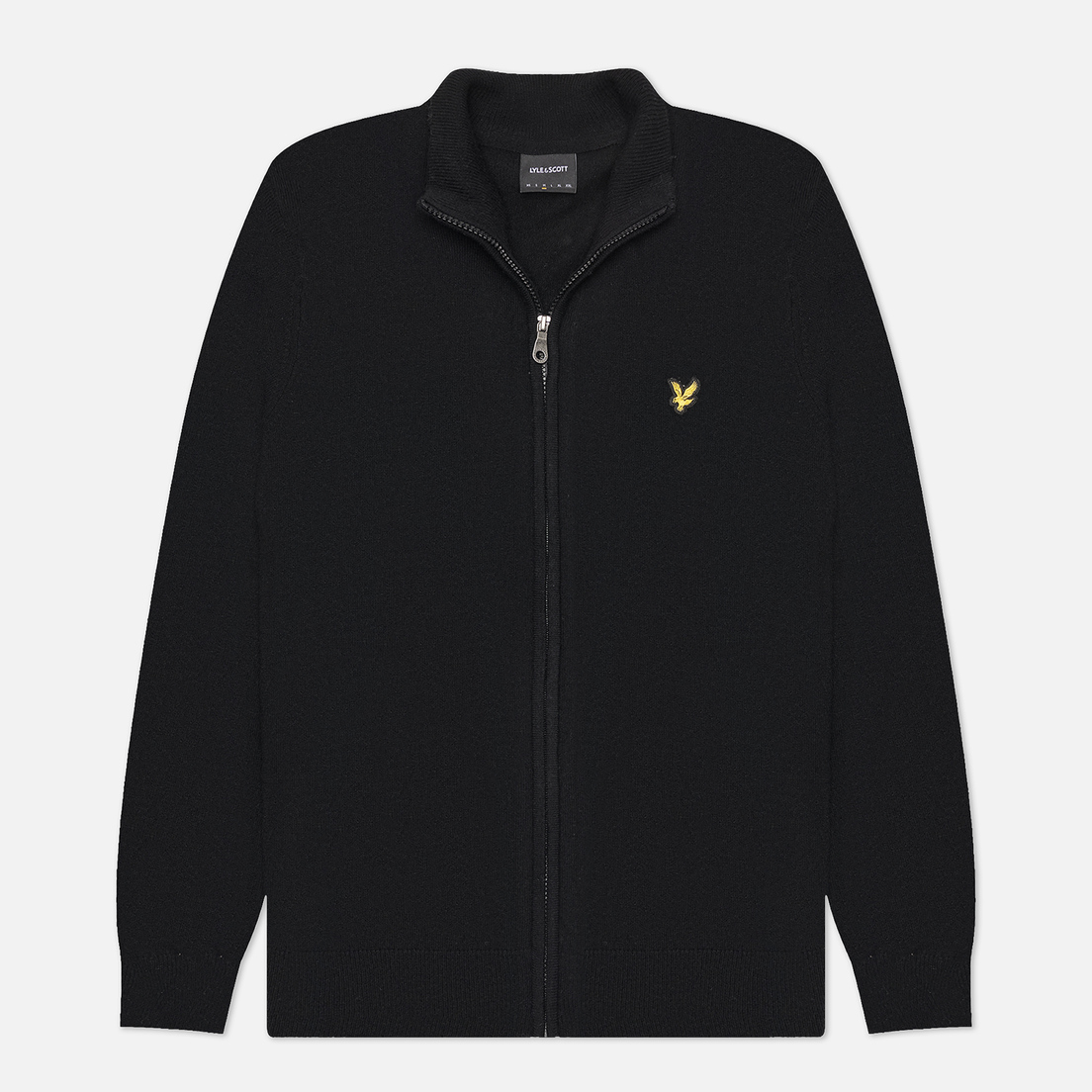 Lyle & Scott Мужской свитер Lambswool Blend Zip Through