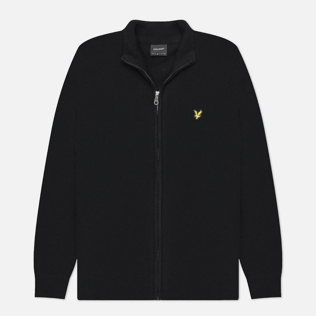 Lyle & Scott Мужской свитер Lambswool Blend Zip Through