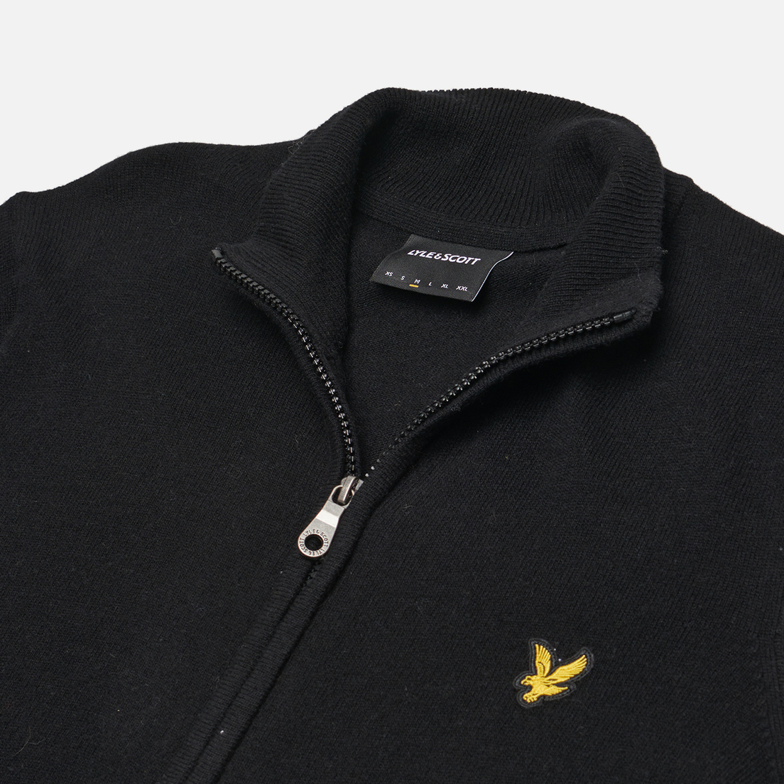 Lyle & Scott Мужской свитер Lambswool Blend Zip Through
