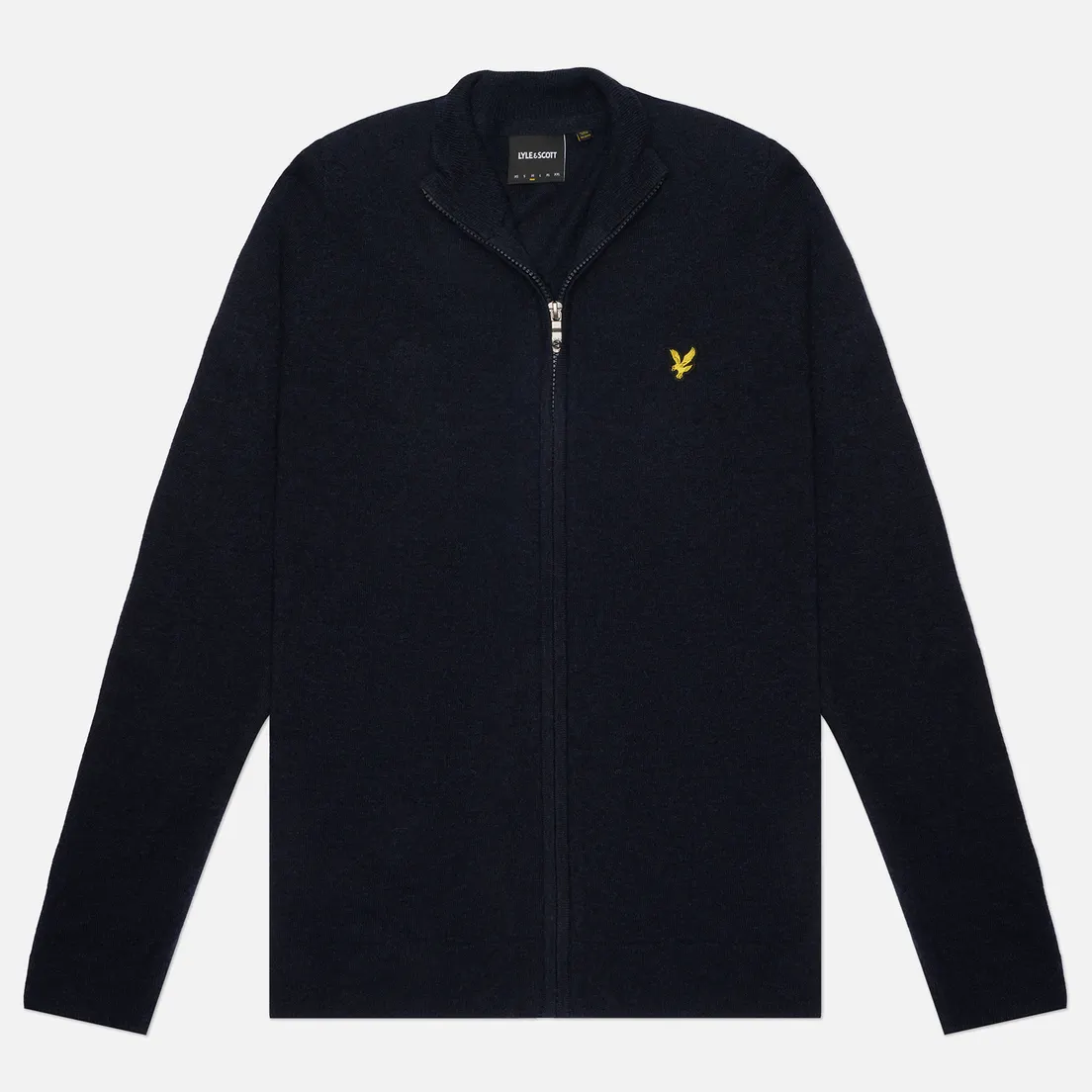 Lyle & Scott Мужской кардиган Lambswool Blend Zip Through