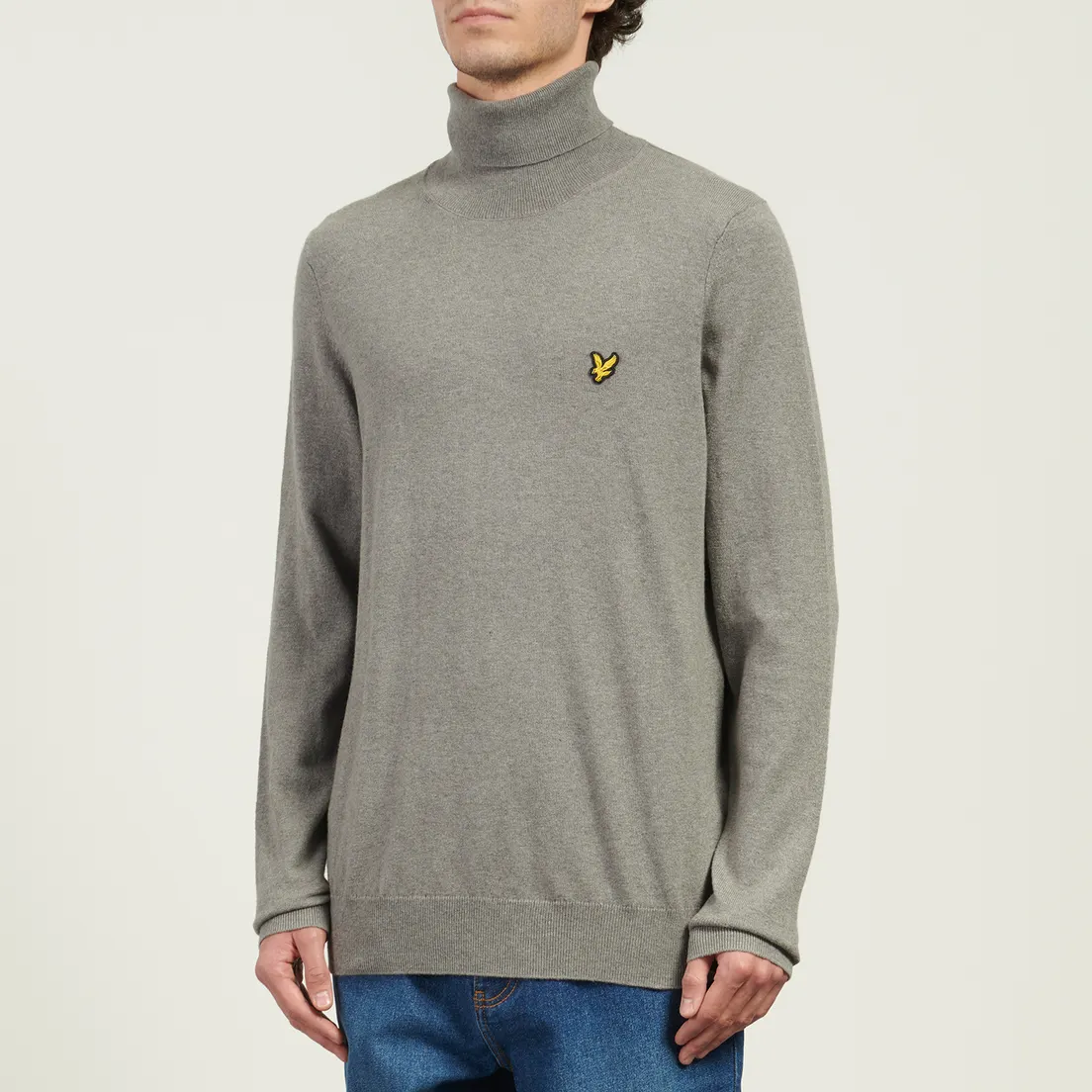 Lyle & Scott Мужской свитер Cotton Merino Turtleneck