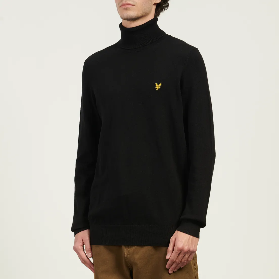 Lyle & Scott Мужской свитер Cotton Merino Turtleneck