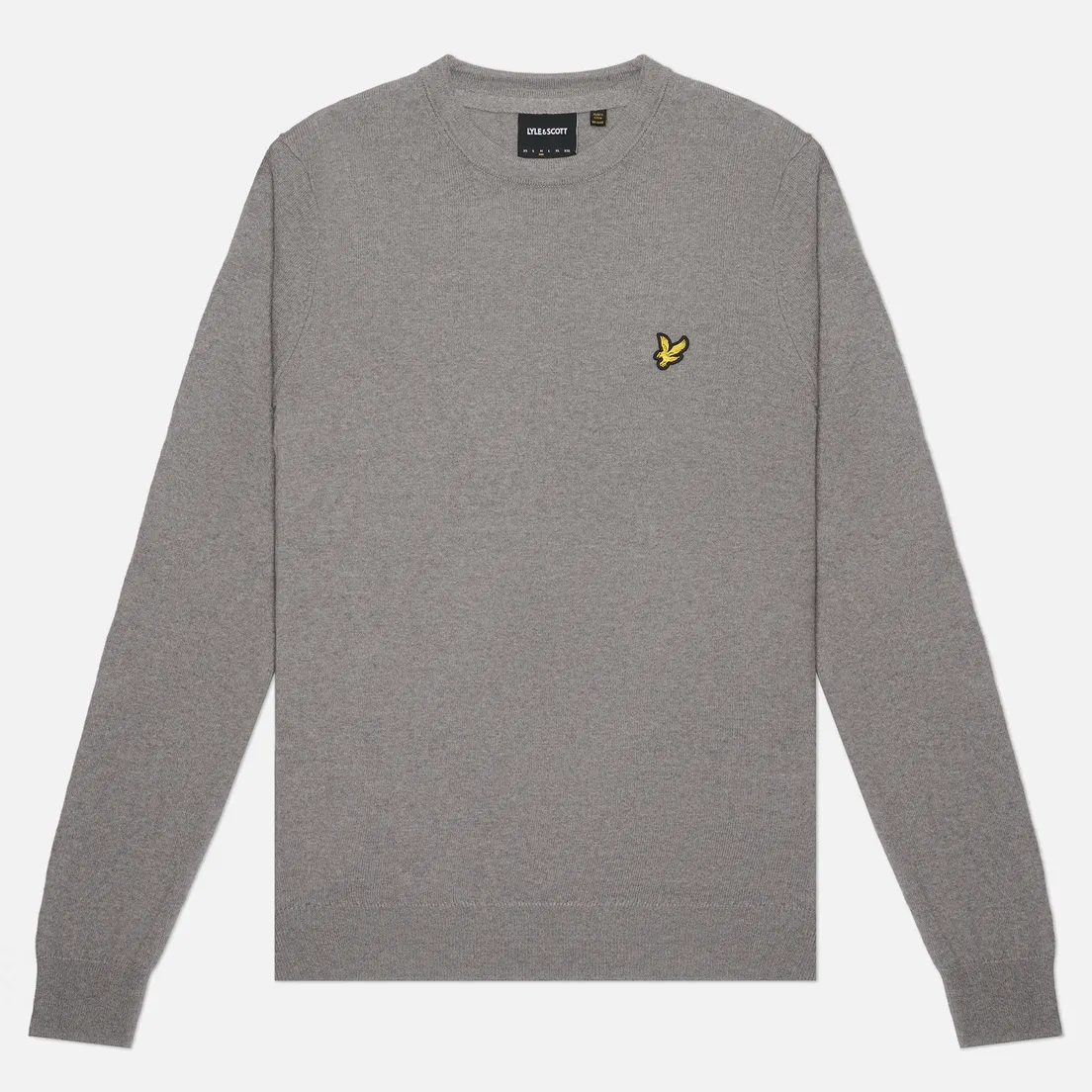 Lyle & Scott Мужской свитер Cotton Merino Crew Neck Regular Fit Jumper