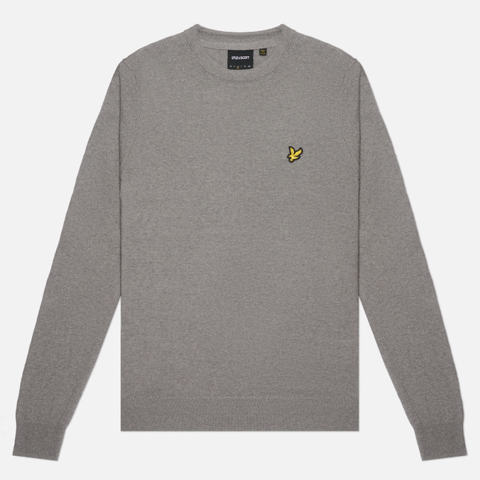 Мужской свитер Lyle & Scott Cotton Merino Crew Neck Regular Fit Jumper
