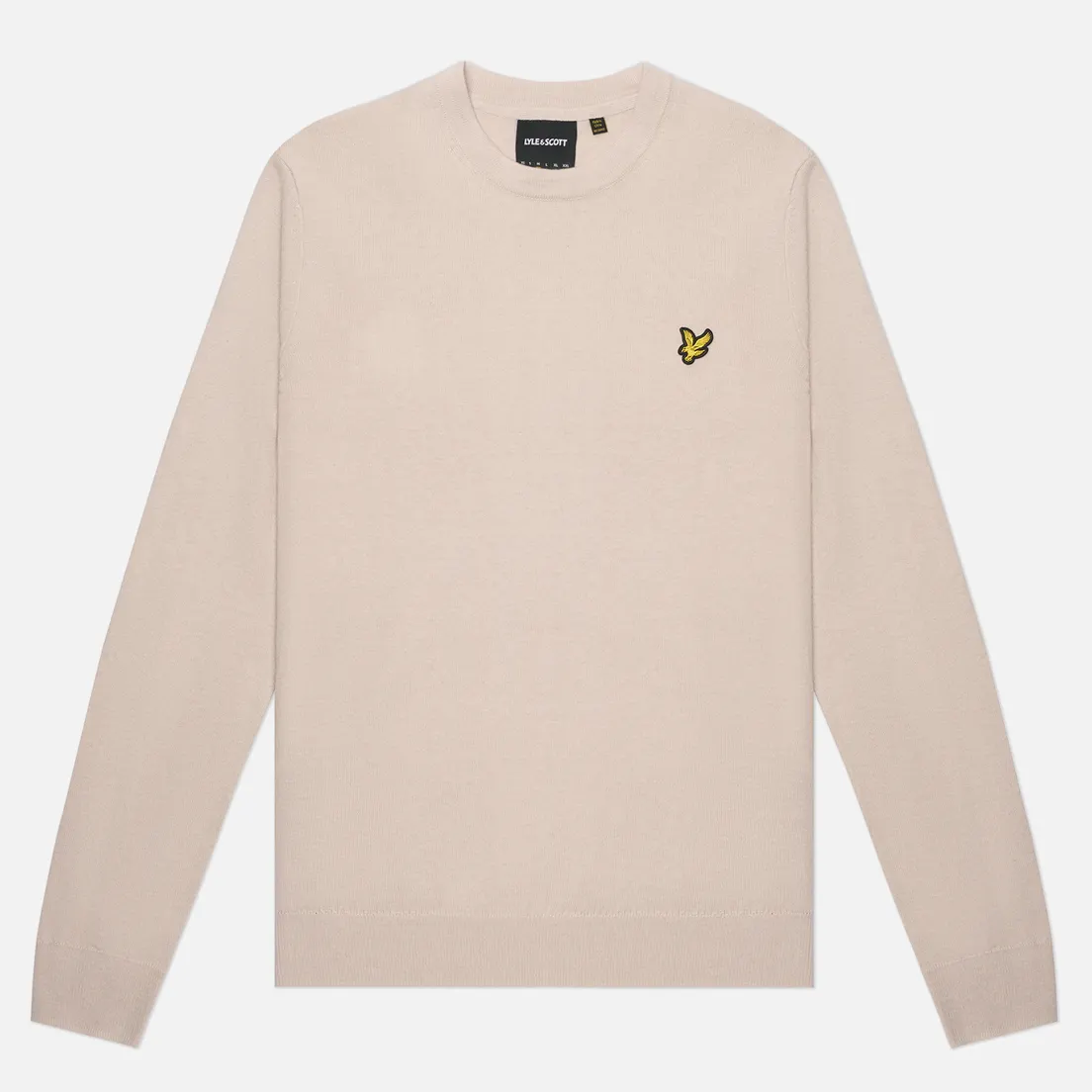 Lyle & Scott Мужской свитер Cotton Merino Crew Neck Regular Fit Jumper