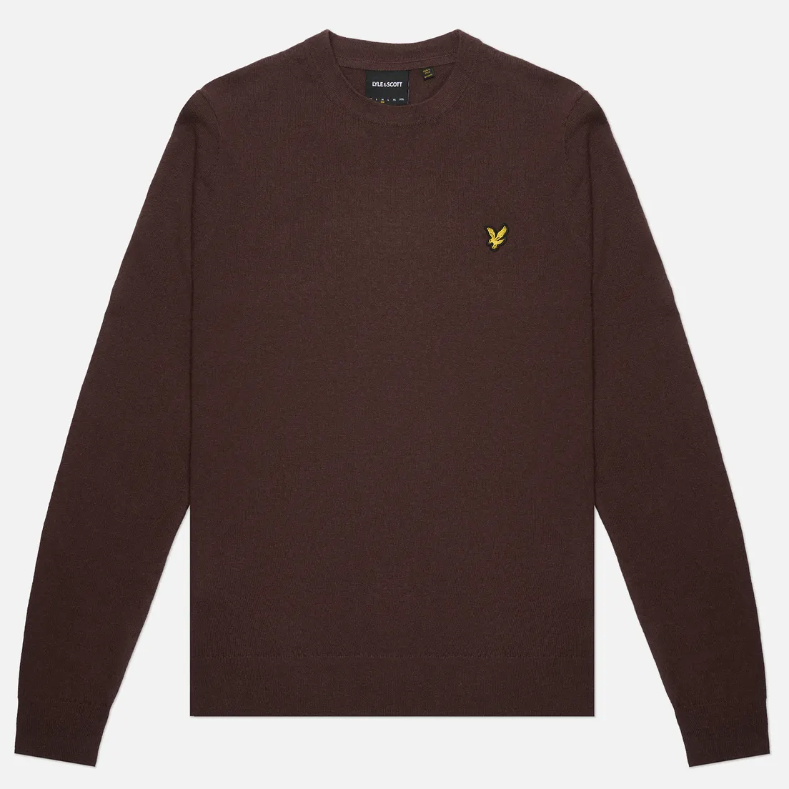 Lyle & Scott Мужской свитер Cotton Merino Crew Neck Regular Fit Jumper