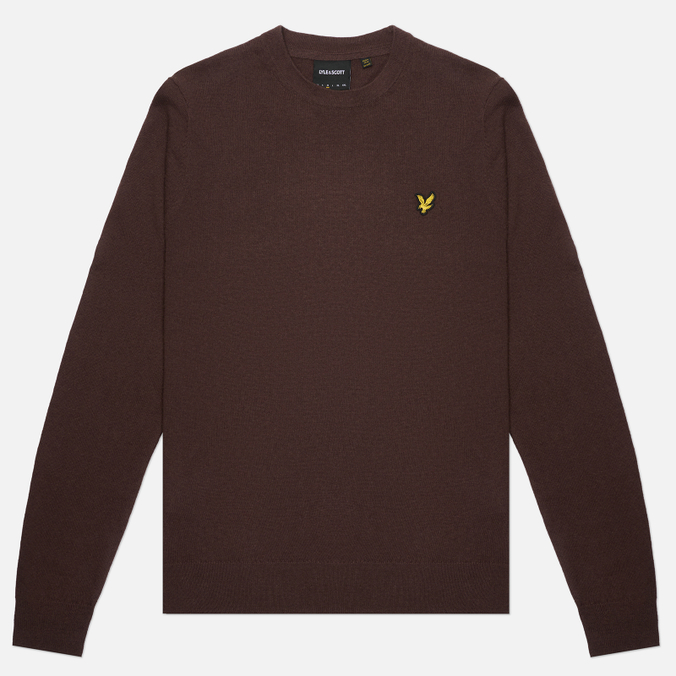 Мужской свитер Lyle & Scott Cotton Merino Crew Neck Regular Fit Jumper