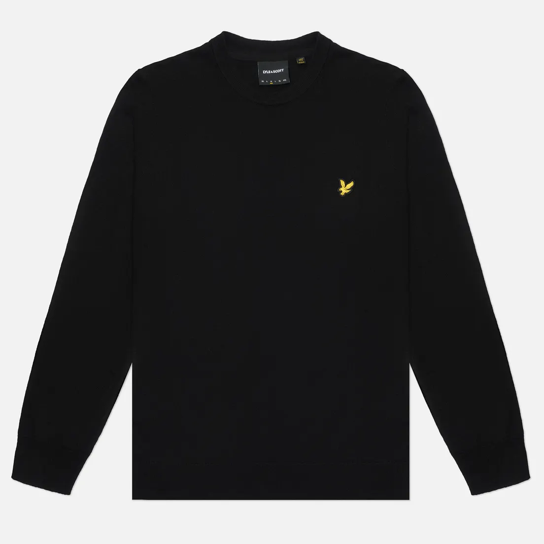Lyle & Scott Мужской свитер Cotton Merino Crew Neck Regular Fit Jumper