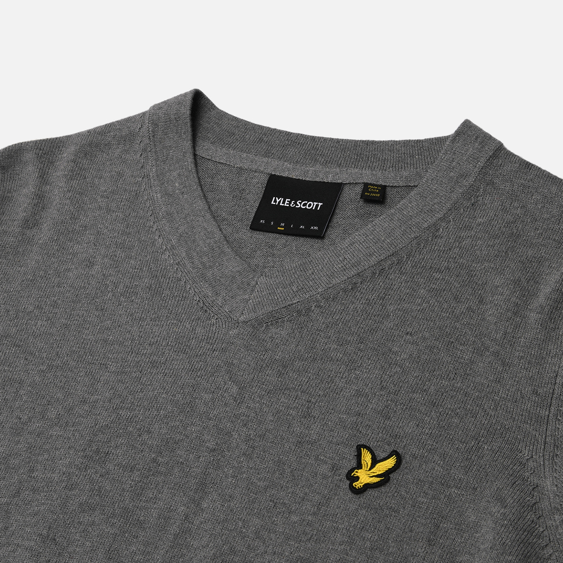 Lyle & Scott Мужской свитер Cotton Merino V-Neck