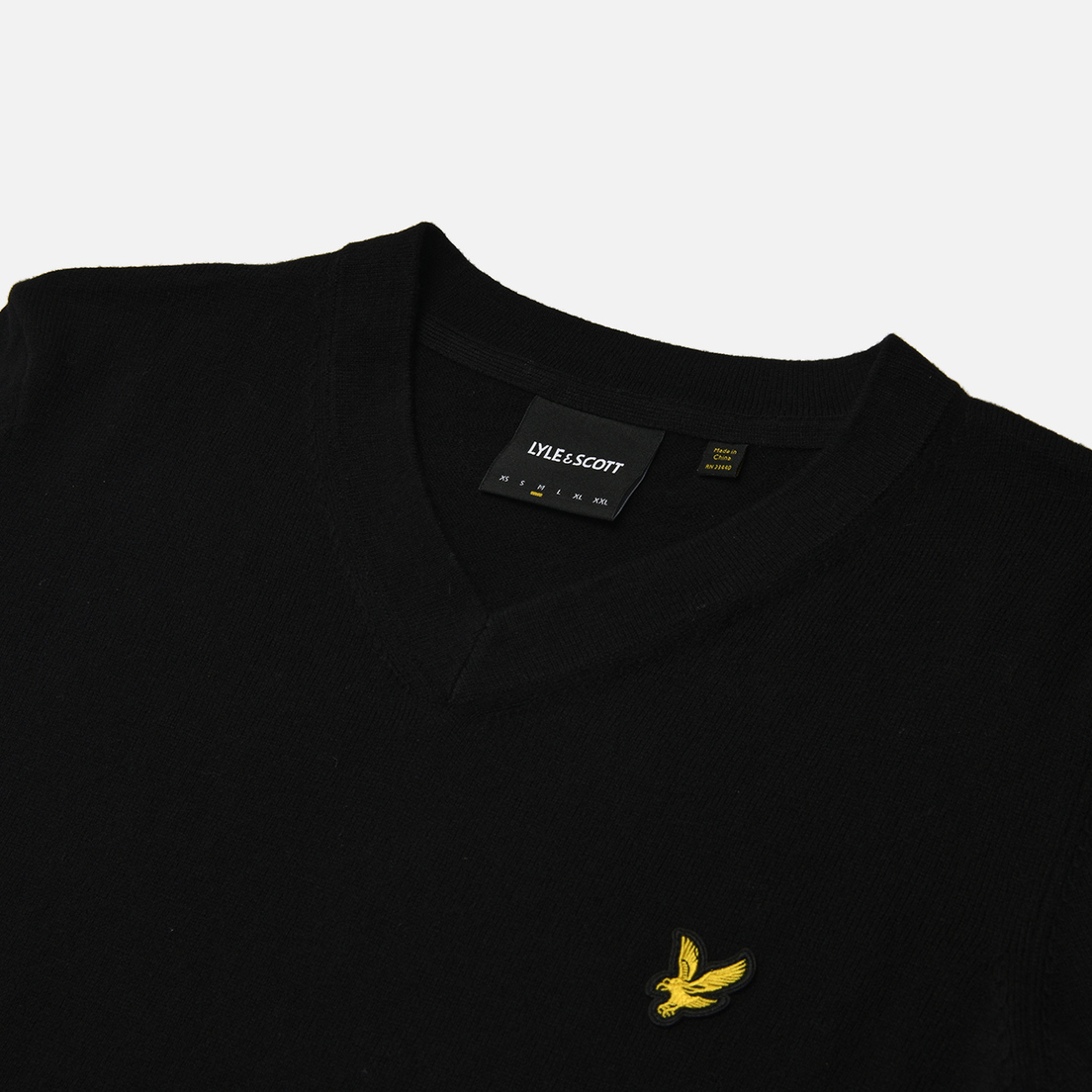 Lyle & Scott Мужской свитер Cotton Merino V-Neck