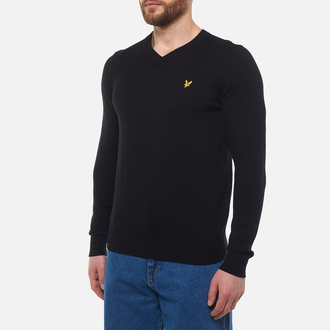 Lyle & Scott Мужской свитер Cotton Merino V-Neck