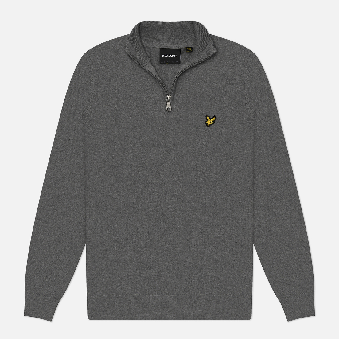 Lyle & Scott Мужской свитер Cotton Merino Quarter Zip