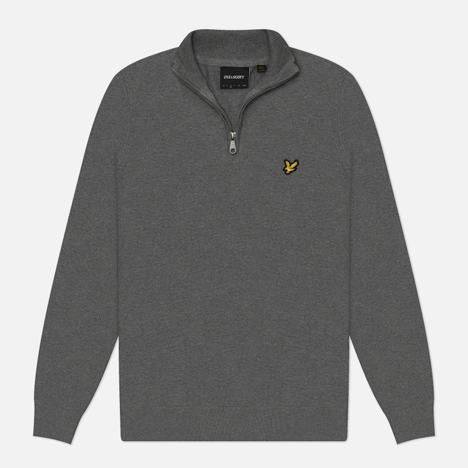 Мужской свитер Lyle & Scott Cotton Merino Quarter Zip
