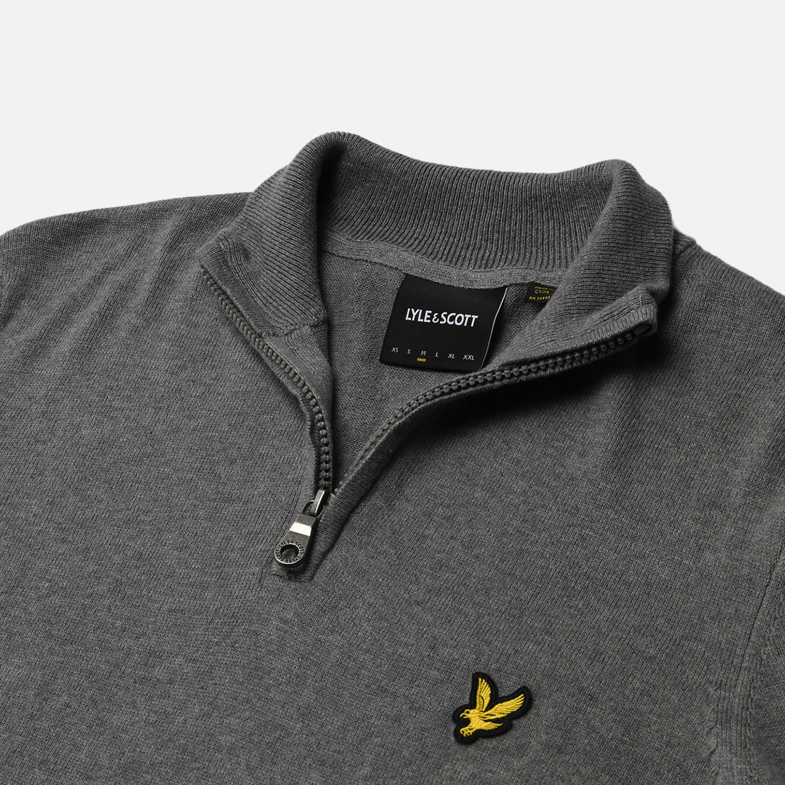 Lyle & Scott Мужской свитер Cotton Merino Quarter Zip