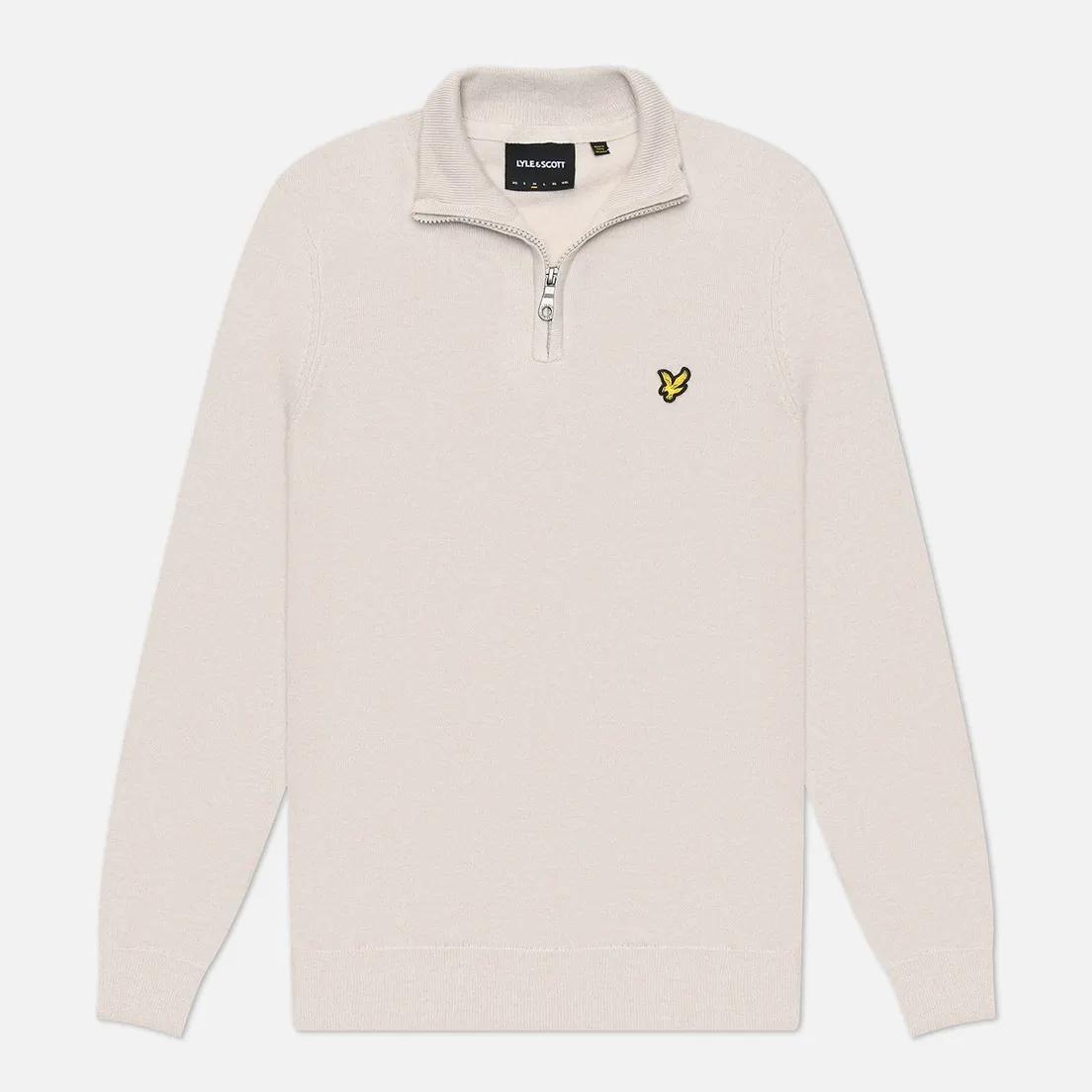 Lyle & Scott Мужской свитер Cotton Merino Quarter Zip
