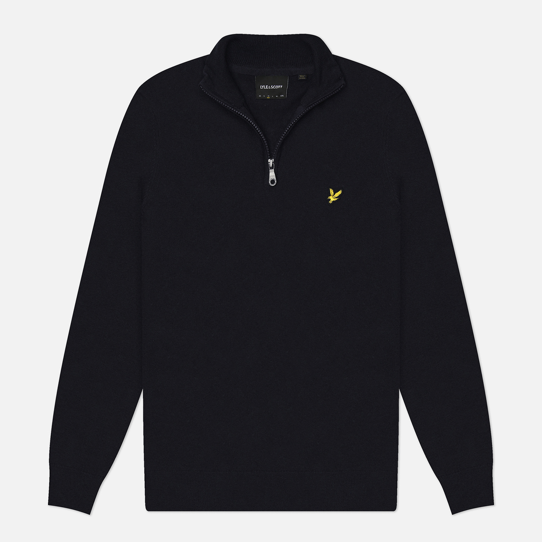 Lyle & Scott Мужской свитер Cotton Merino Quarter Zip