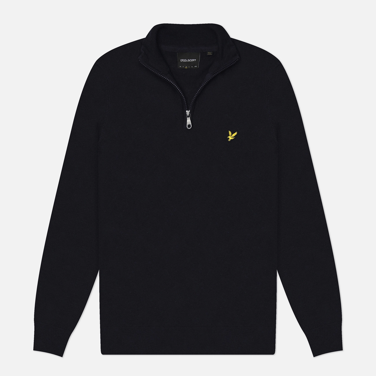 Мужской свитер Lyle & Scott Cotton Merino Quarter Zip, KN2112VC-Z271