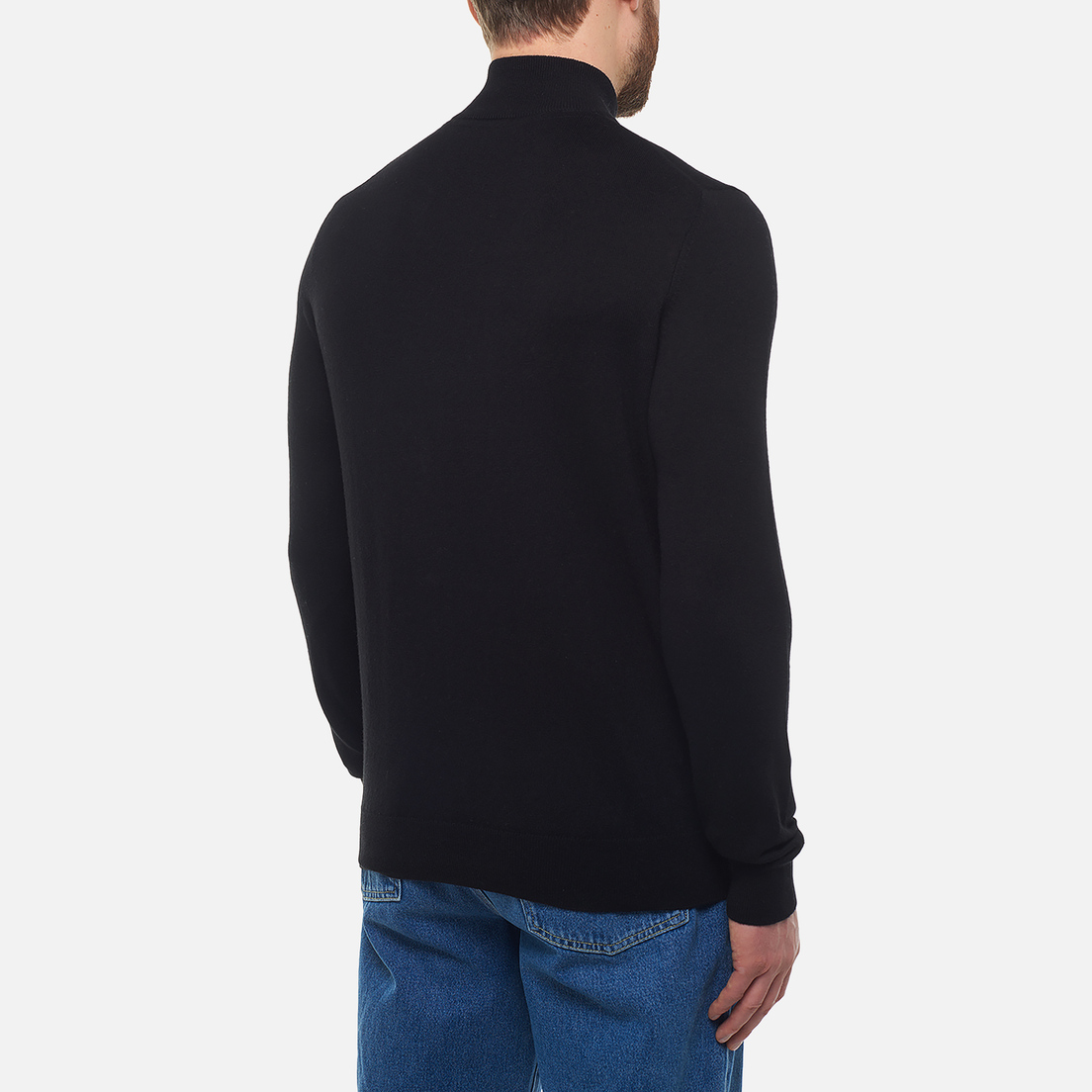 Lyle & Scott Мужской свитер Cotton Merino Quarter Zip