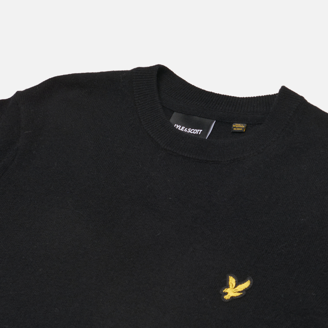 Lyle & Scott Мужской свитер Lambswool Blend Crew Neck