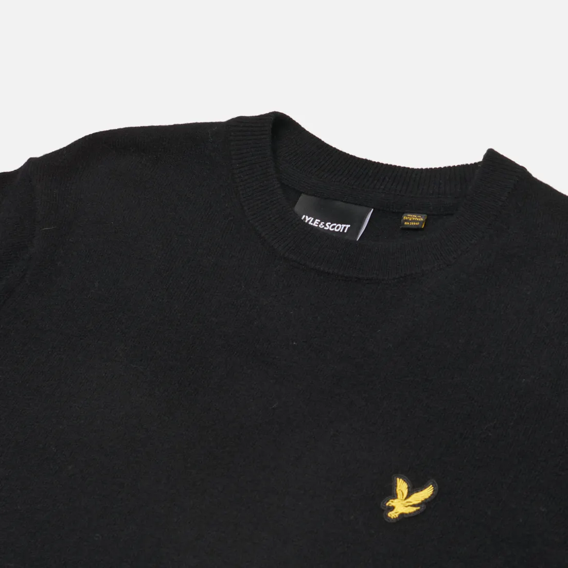 Lyle & Scott Мужской свитер Lambswool Blend Crew Neck