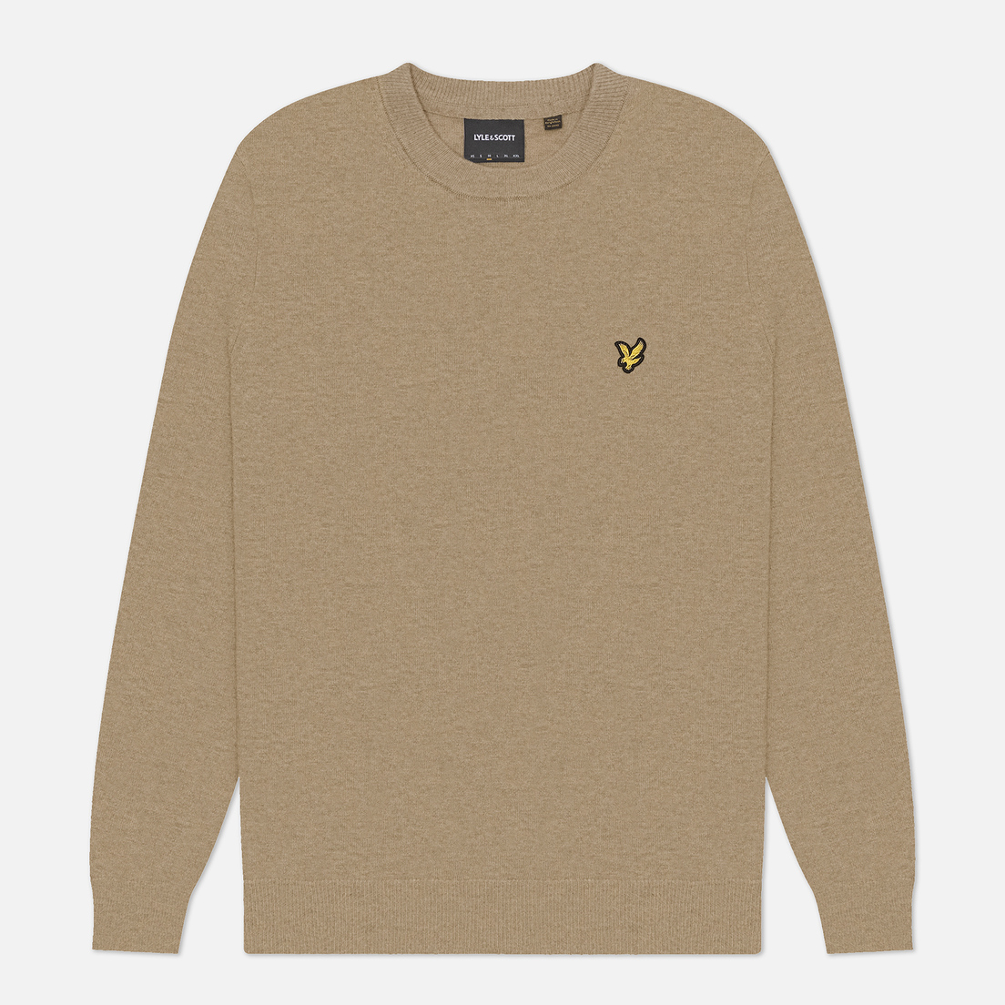 Lyle & Scott Мужской свитер Lambswool Blend Crew Neck