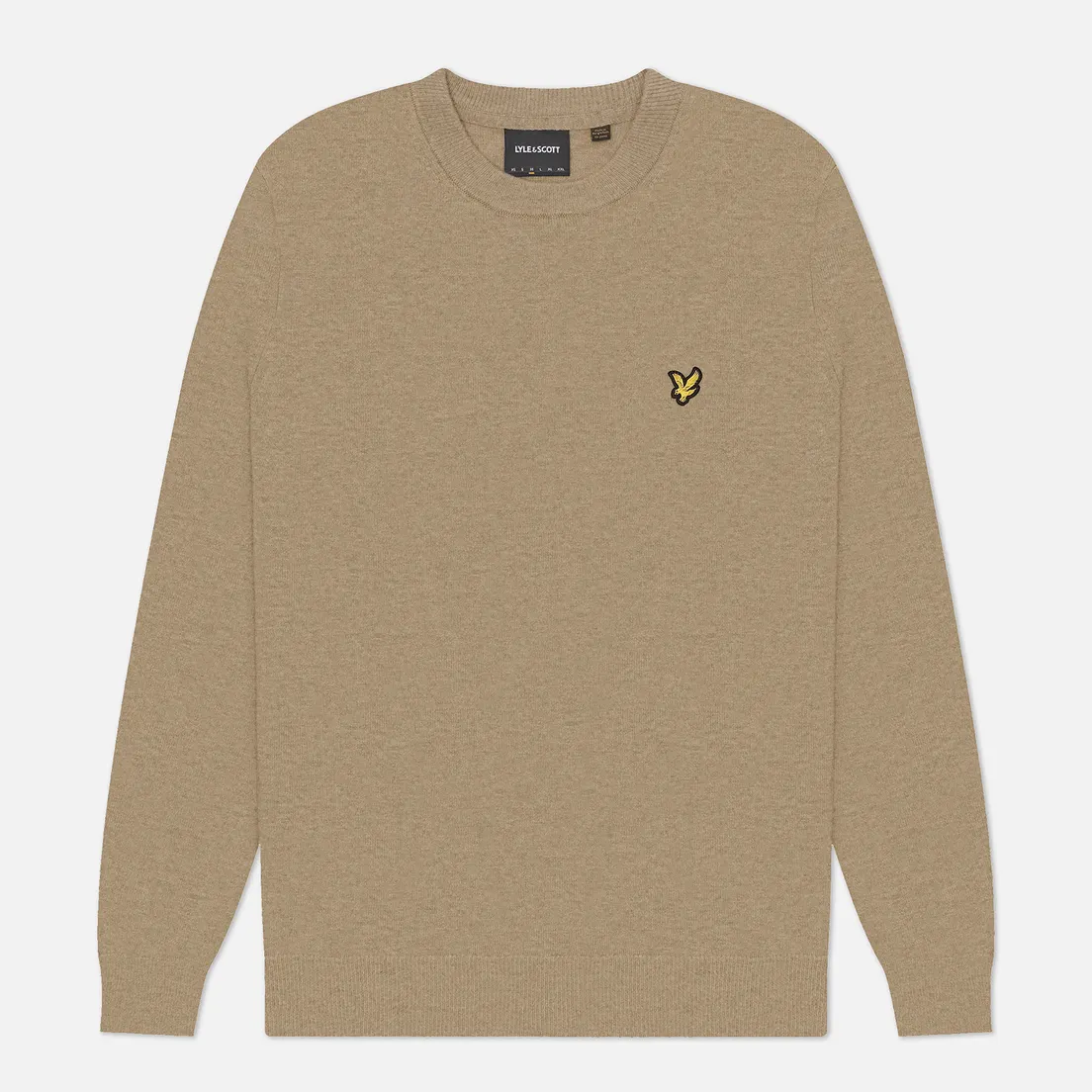 Lyle & Scott Мужской свитер Lambswool Blend Crew Neck