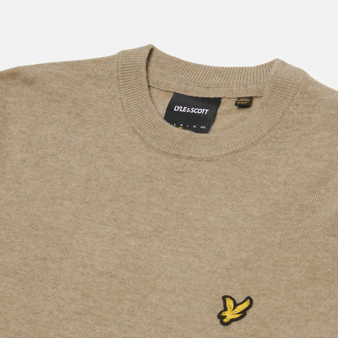 Lyle & Scott Мужской свитер Lambswool Blend Crew Neck