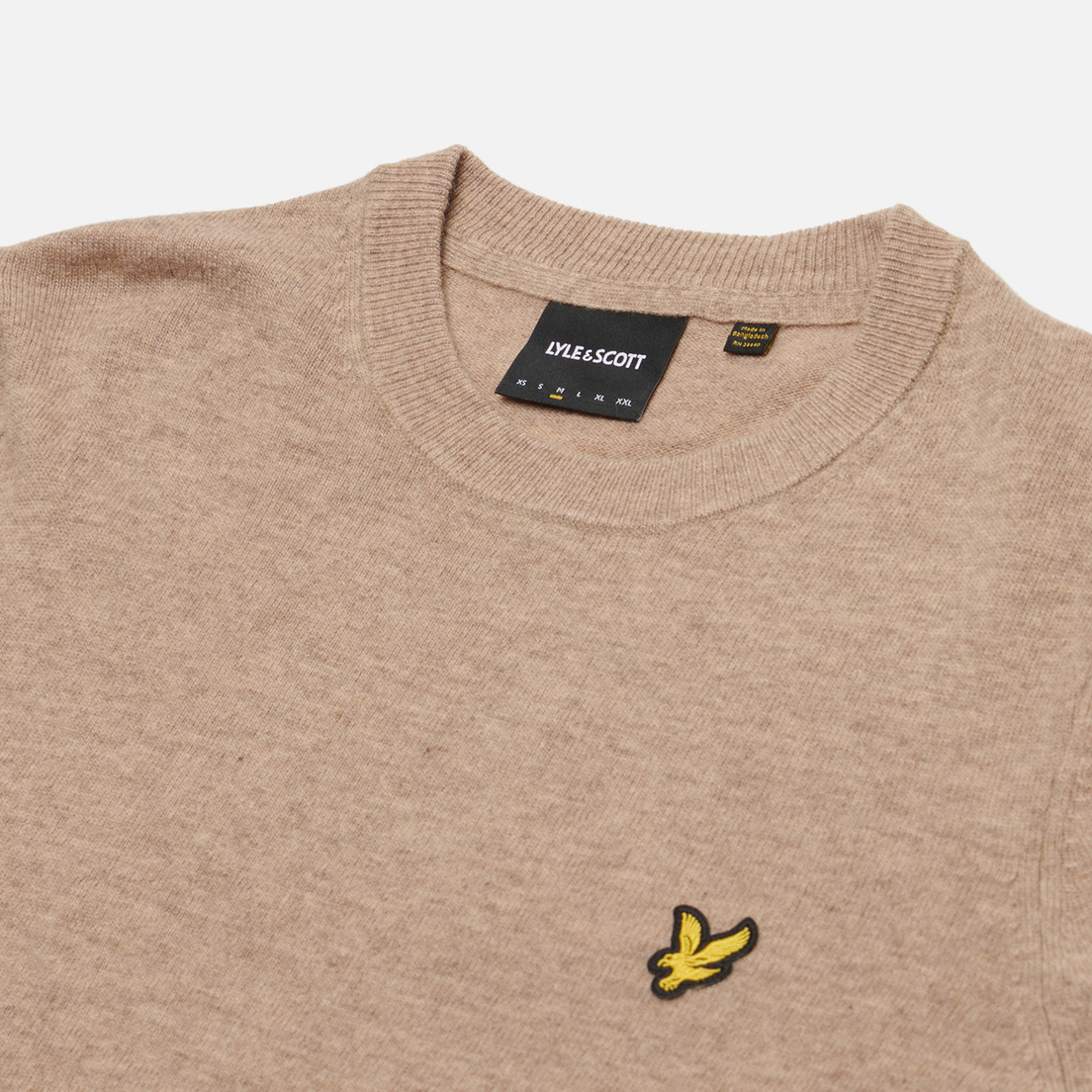Lyle & Scott Мужской свитер Lambswool Blend Crew Neck