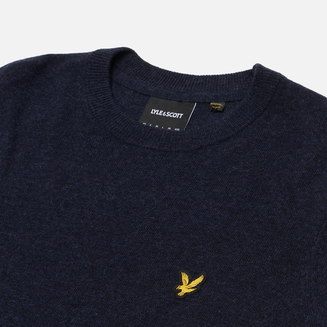 Lyle & Scott Мужской свитер Lambswool Blend Crew Neck