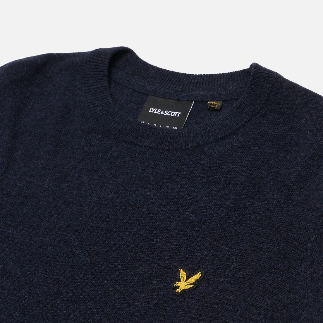 Lyle & Scott Мужской свитер Lambswool Blend Crew Neck