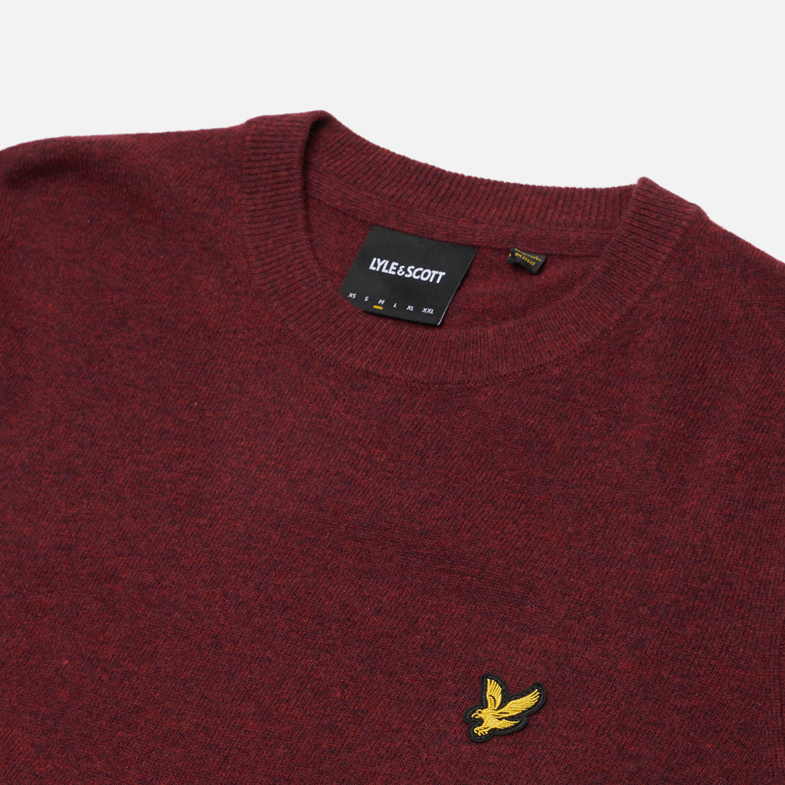 Lyle & Scott Мужской свитер Lambswool Blend Crew Neck