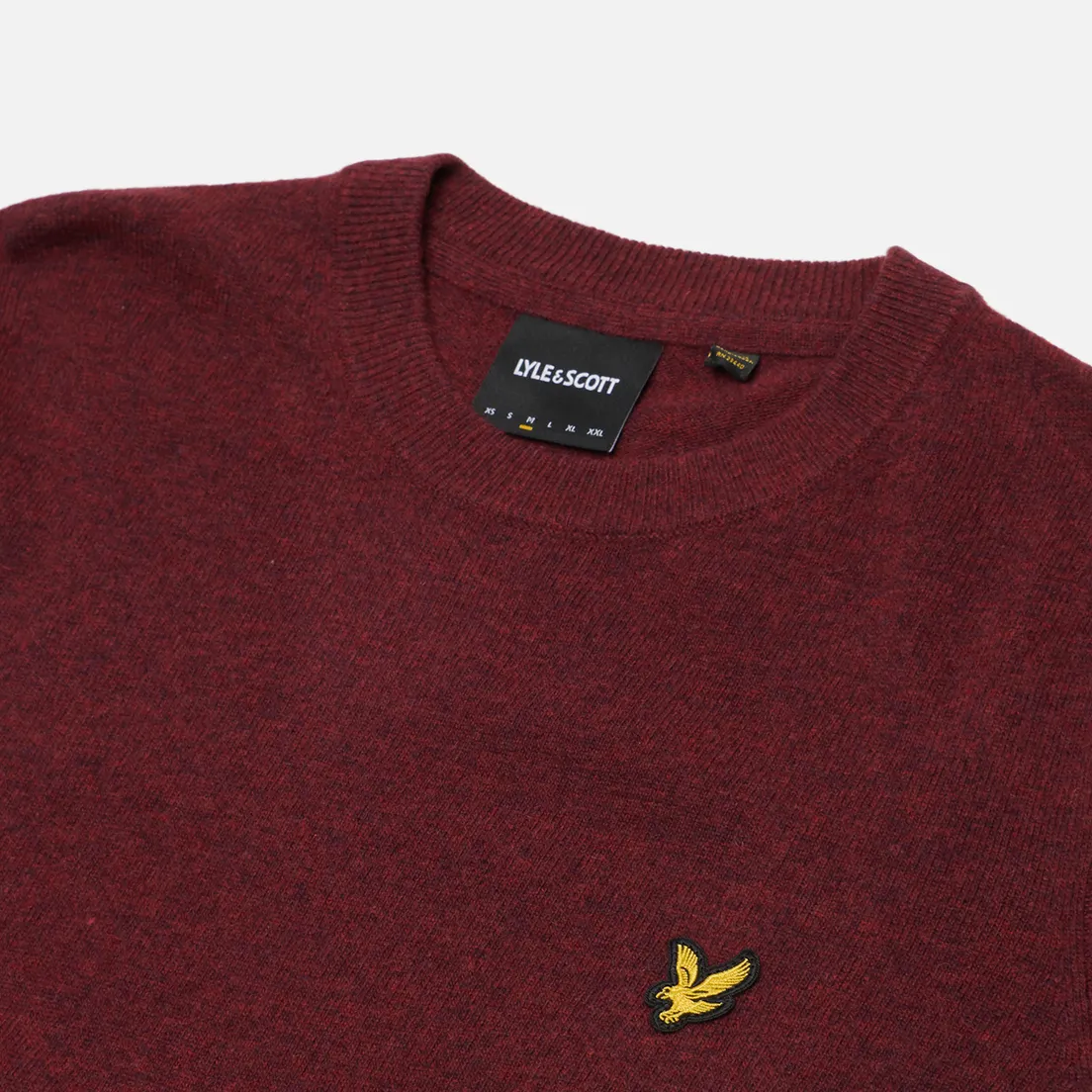 Lyle & Scott Мужской свитер Lambswool Blend Crew Neck