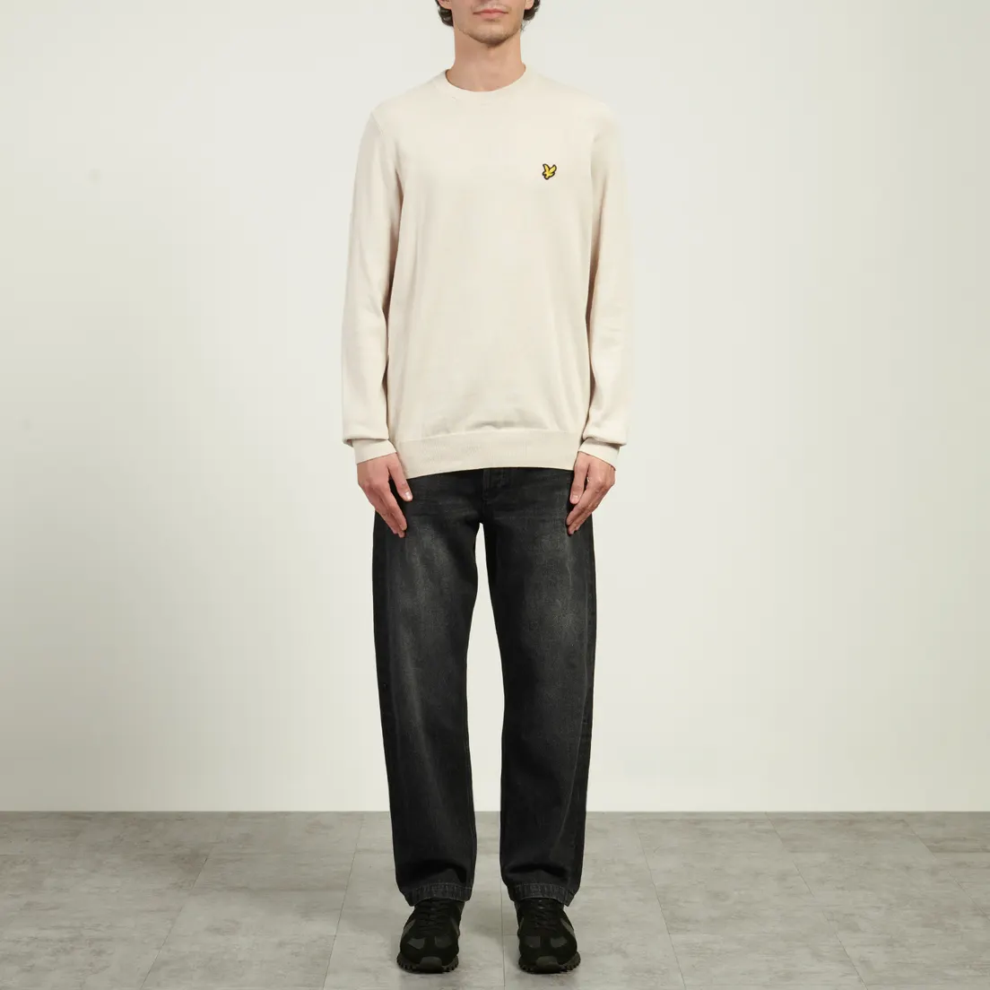 Lyle & Scott Мужской свитер Cotton Crew Neck