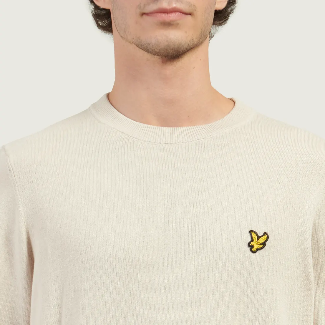 Lyle & Scott Мужской свитер Cotton Crew Neck