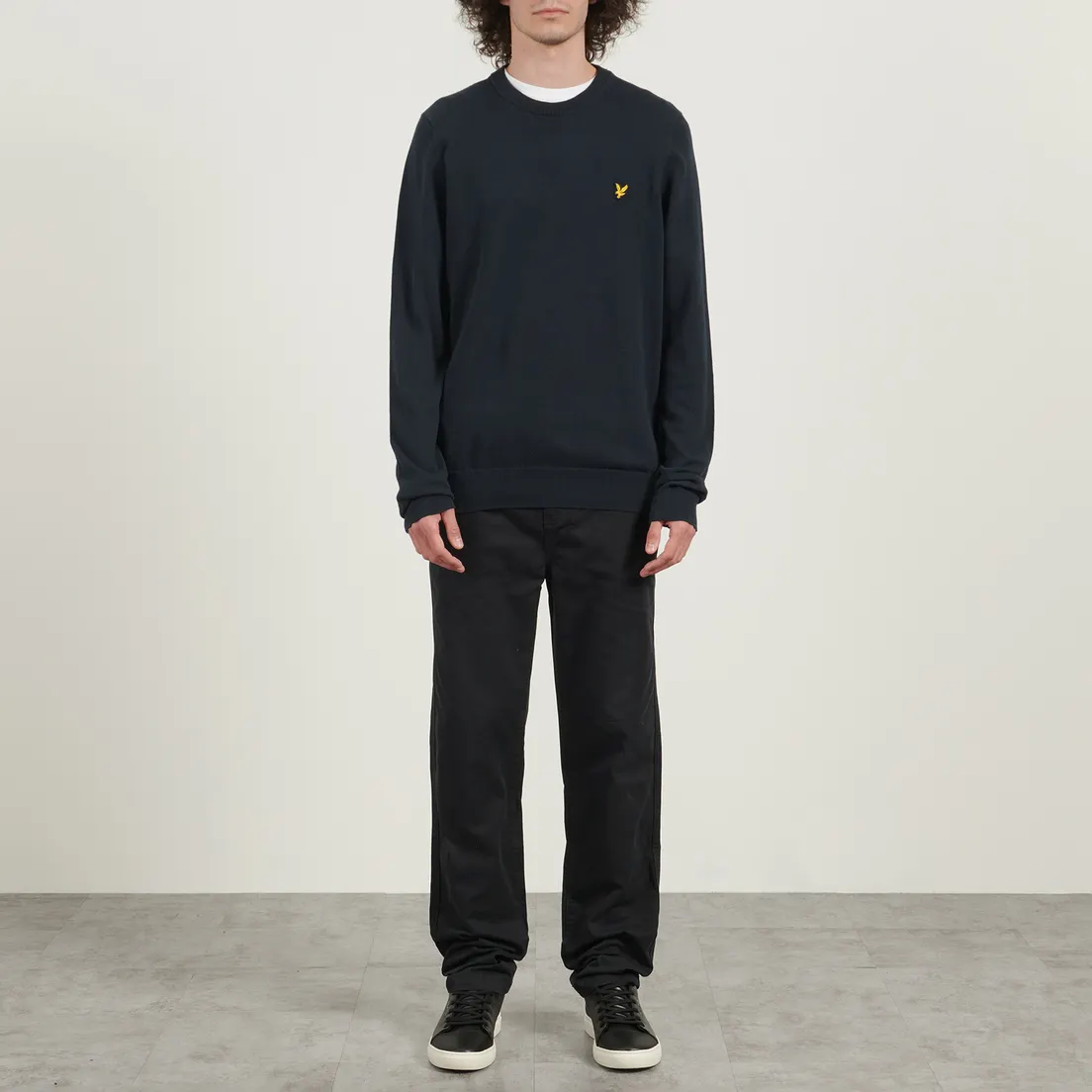 Lyle & Scott Мужской свитер Cotton Crew Neck