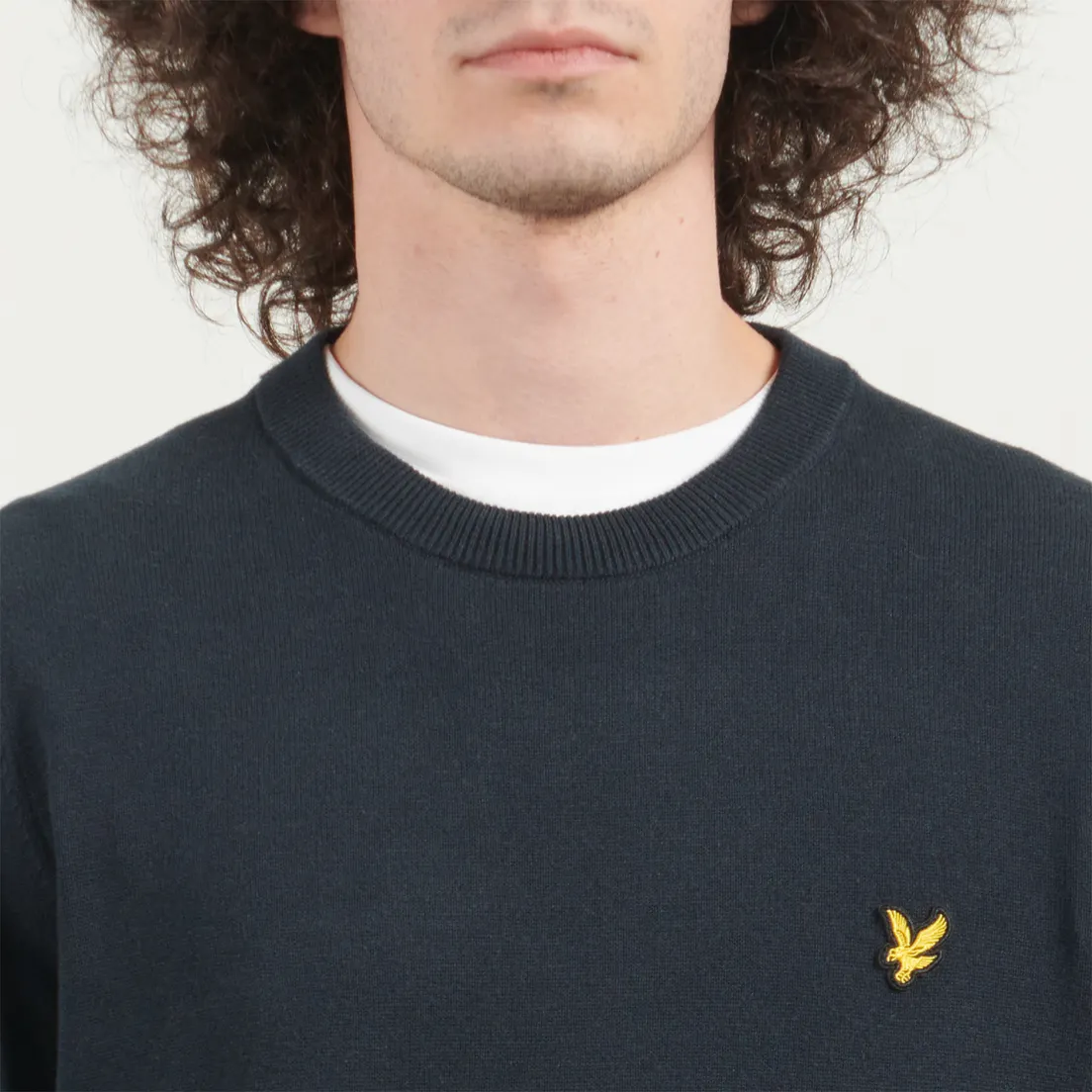 Lyle & Scott Мужской свитер Cotton Crew Neck