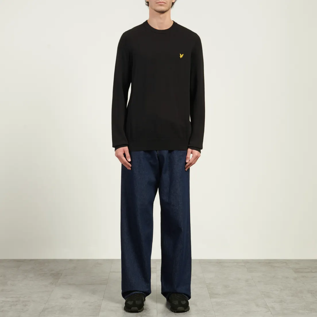 Lyle & Scott Мужской свитер Cotton Crew Neck